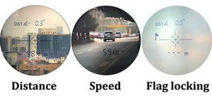 Telescope Laser Rangefinder 1000m Laser Distance Meter 7X Monocular Golf hunting laser Range Finder tape Measure Roulette sports