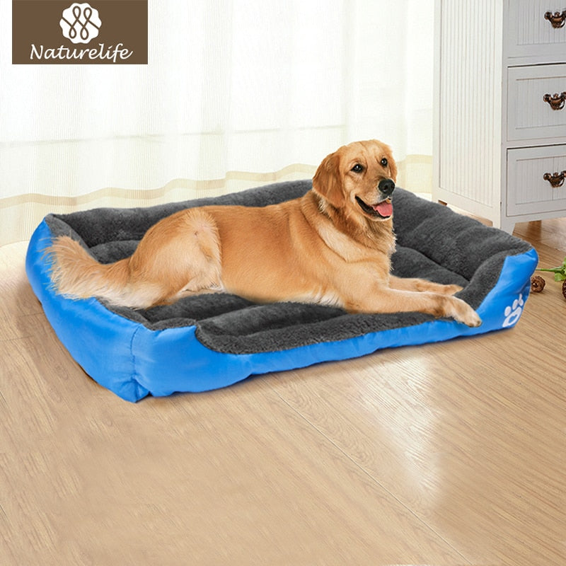 Pet Dog Bed Warming House Soft Material Fall and Winter Warm Kennel For Cat Puppy Plus size