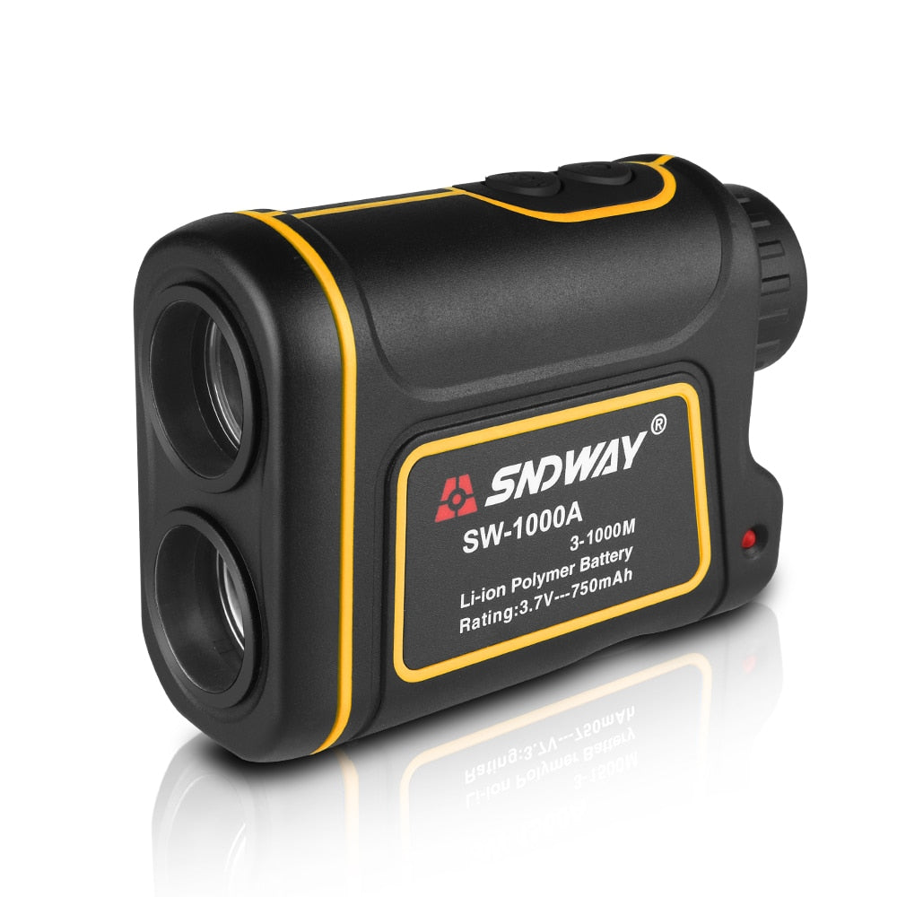 Telescope Laser Rangefinder 1000m Laser Distance Meter 7X Monocular Golf hunting laser Range Finder tape Measure Roulette sports