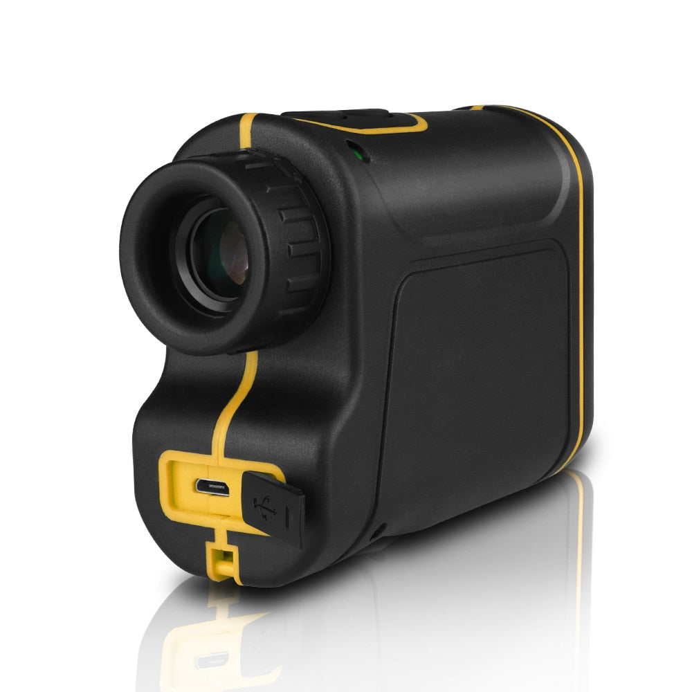 Telescope Laser Rangefinder 1000m Laser Distance Meter 7X Monocular Golf hunting laser Range Finder tape Measure Roulette sports