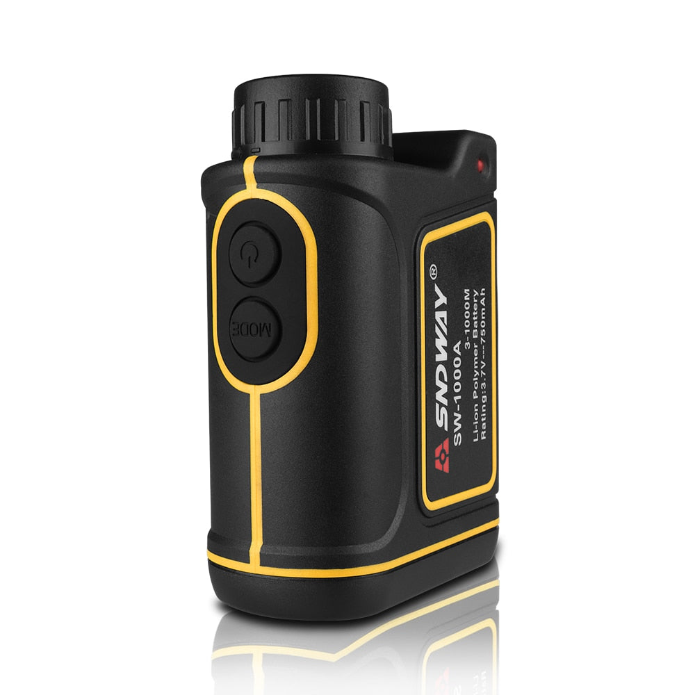 Telescope Laser Rangefinder 1000m Laser Distance Meter 7X Monocular Golf hunting laser Range Finder tape Measure Roulette sports