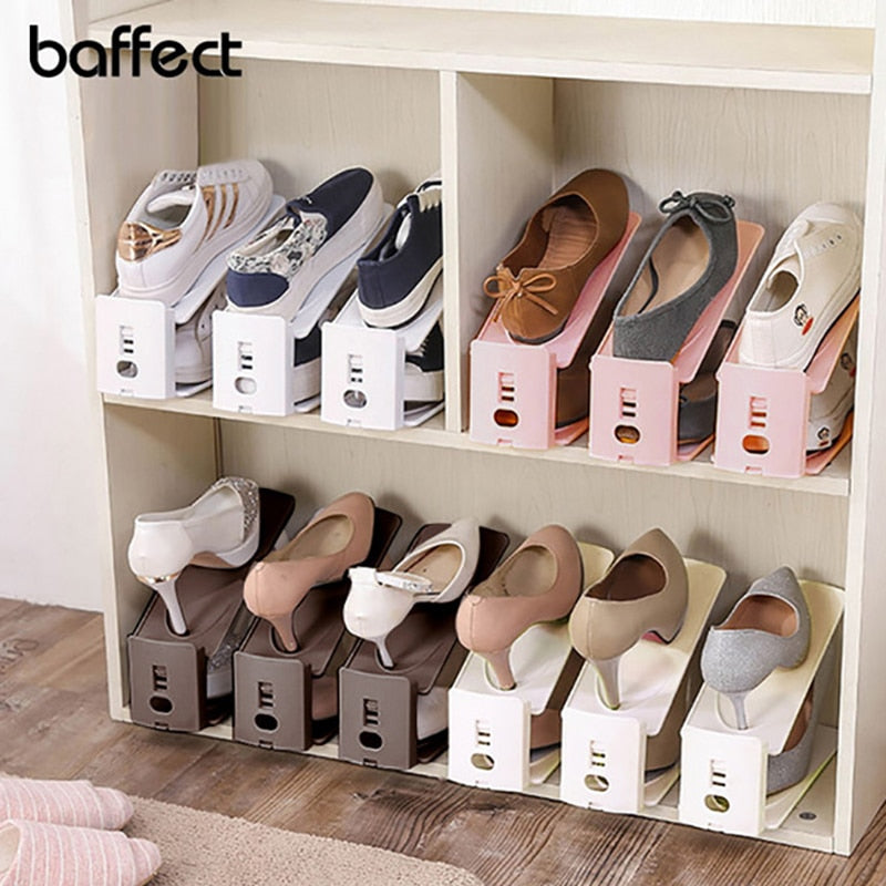 Shoe Rack Plastic Shoes Organizer Storage Shoes Holders Living Room Convenient